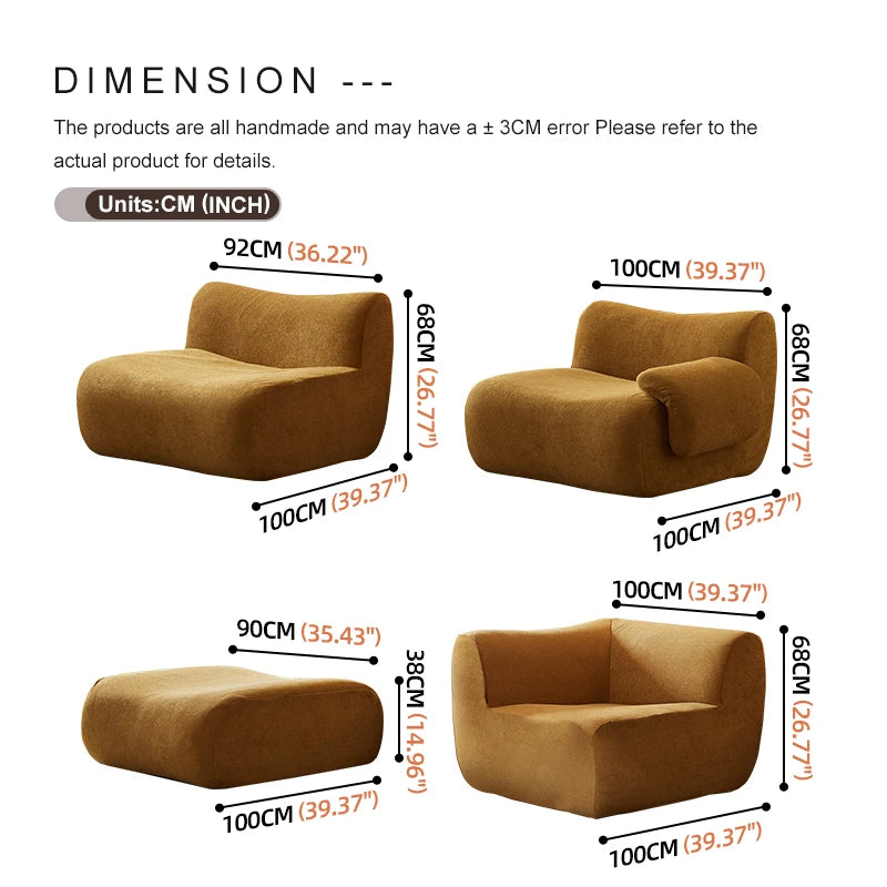 Armonia - 2-Seater / Compressed Sofa