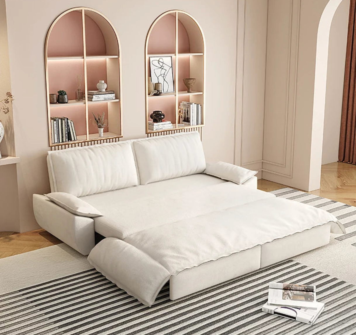 Moderno 3-in-1 Convertible Sofa Bed