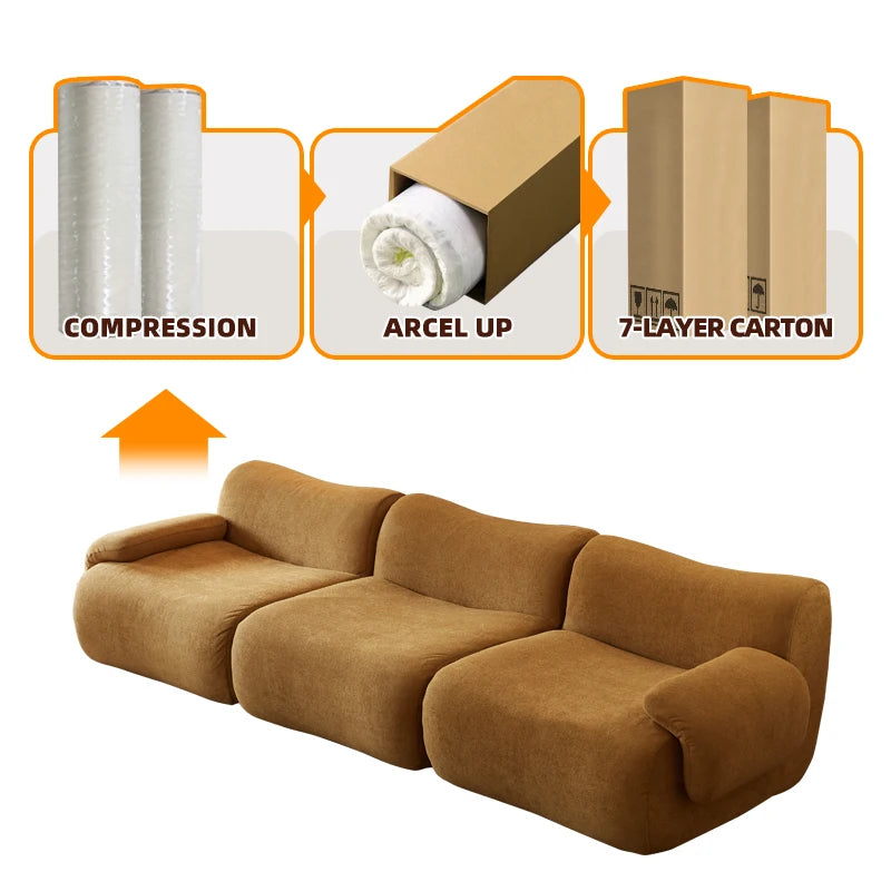Armonia - 3-Seater / Compressed Sofa